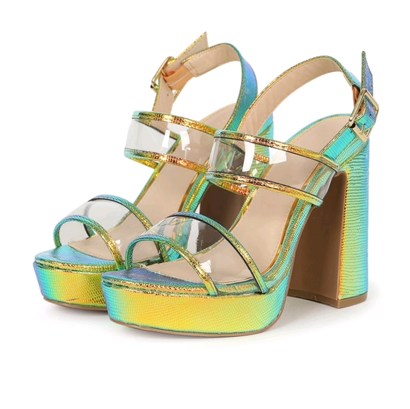 Holographic iridescent lizard he… - Picture 2 of 8